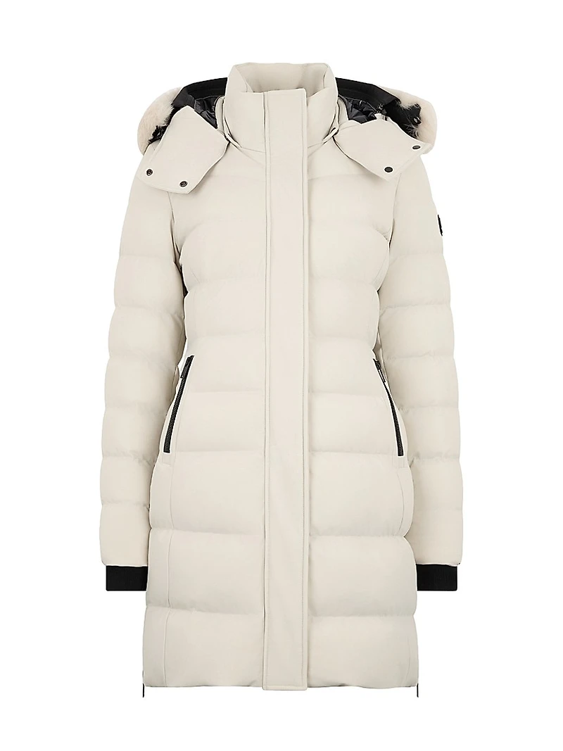 Nyluxe Watershed 3 Fur-Trim Hooded Down Parka