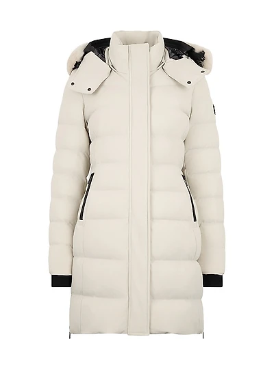 Nyluxe Watershed 3 Fur-Trim Hooded Down Parka