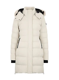 Nyluxe Watershed 3 Fur-Trim Hooded Down Parka