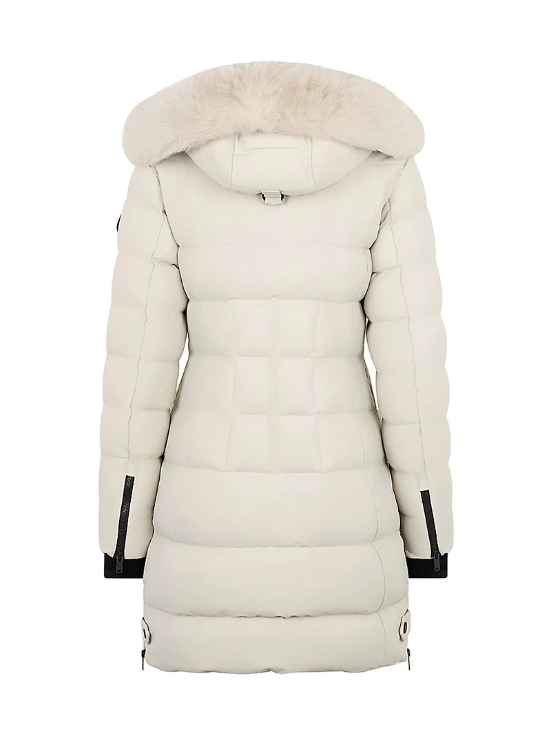 Nyluxe Watershed 3 Fur-Trim Hooded Down Parka