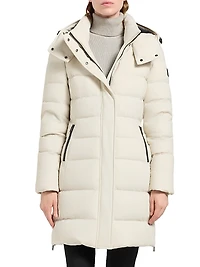 Nyluxe Watershed 3 Fur-Trim Hooded Down Parka