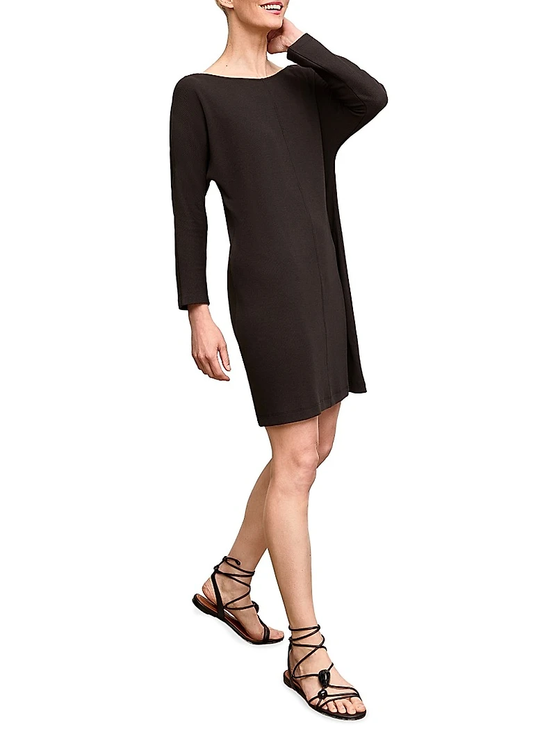 Ivana Toss on Dress Ribbed Pima Modal