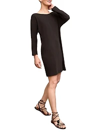 Ivana Toss on Dress Ribbed Pima Modal