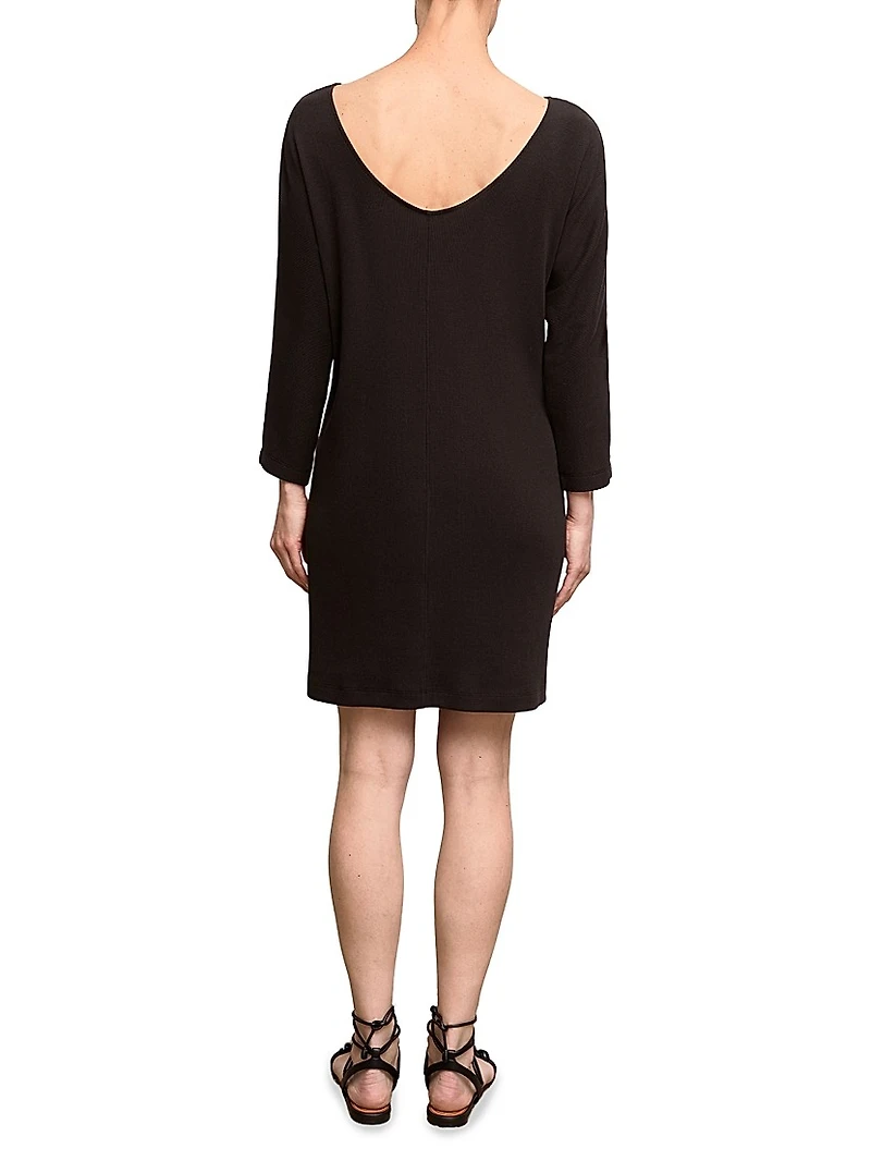 Ivana Toss on Dress Ribbed Pima Modal