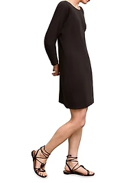 Ivana Toss on Dress Ribbed Pima Modal