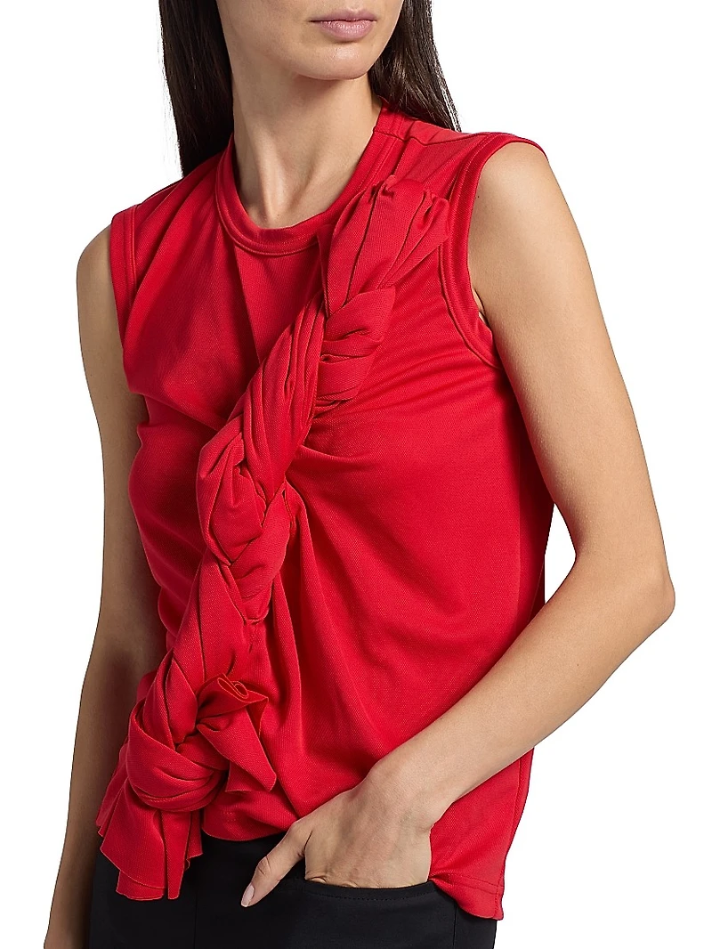 Twisted Sleeveless Top