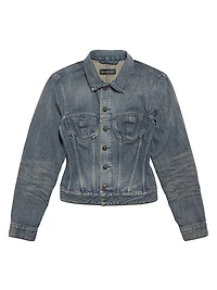 Corseted Denim Jacket