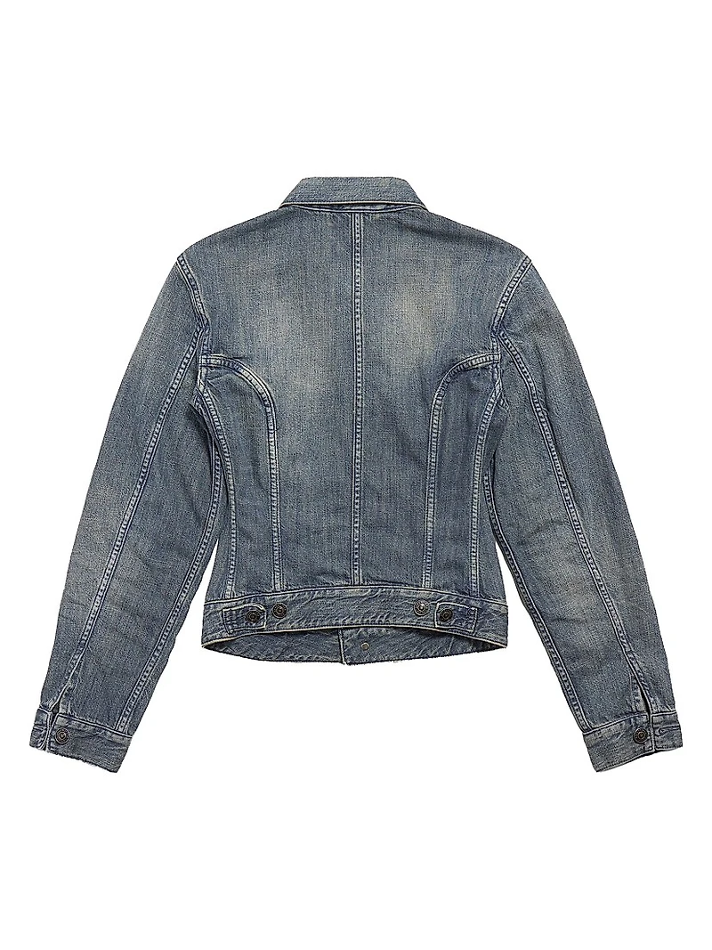 Corseted Denim Jacket