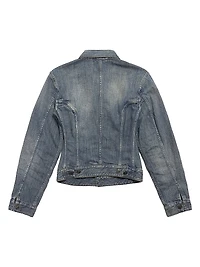 Corseted Denim Jacket