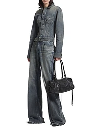 Corseted Denim Jacket