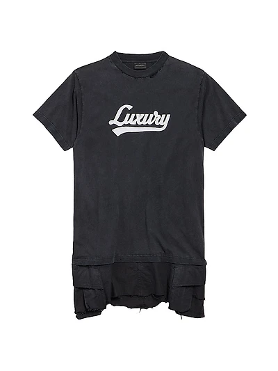 Luxury Script Hybrid T Shirt Cargo Dress