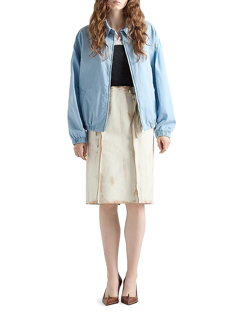 Old Gabardine Blouson Jacket