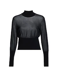 The Sleek Sheer Sweater