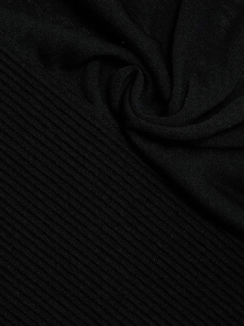 The Sleek Sheer Sweater