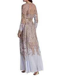 Hypnotic Tie-Waist A-line Dress