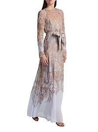 Hypnotic Tie-Waist A-line Dress