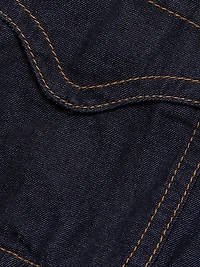Flip Cotton Denim Minidress