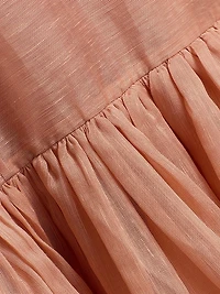 Hypnotic Silk-Blend Bustier Gown