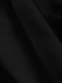 Hypnotic Wool-Silk Tieneck Minidress