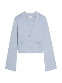 Nolly Wool & Cashmere Cardigan