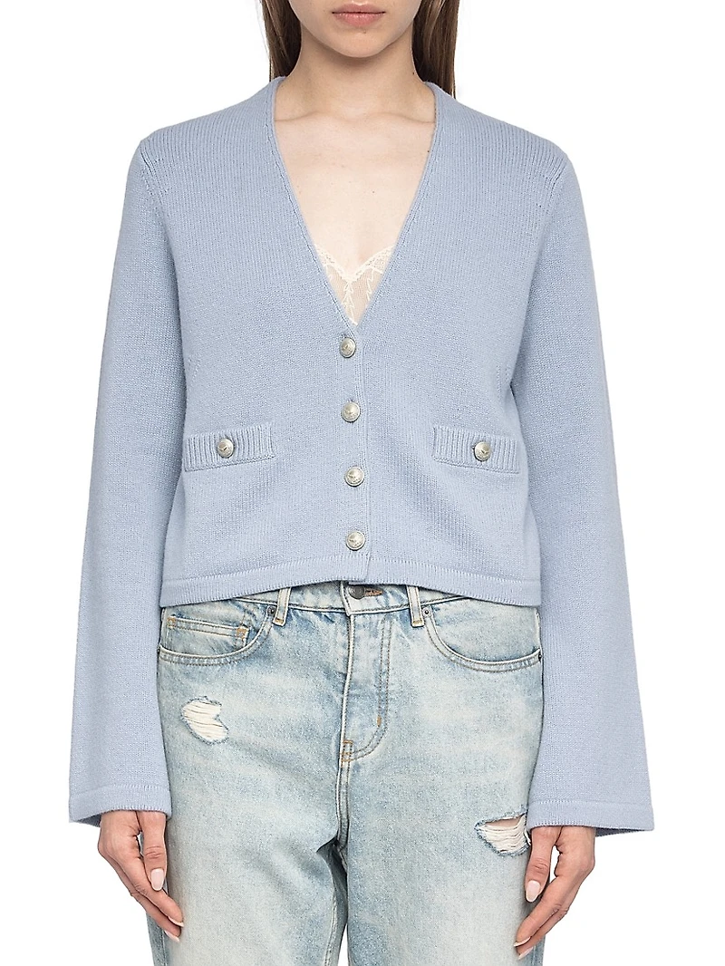 Nolly Wool & Cashmere Cardigan