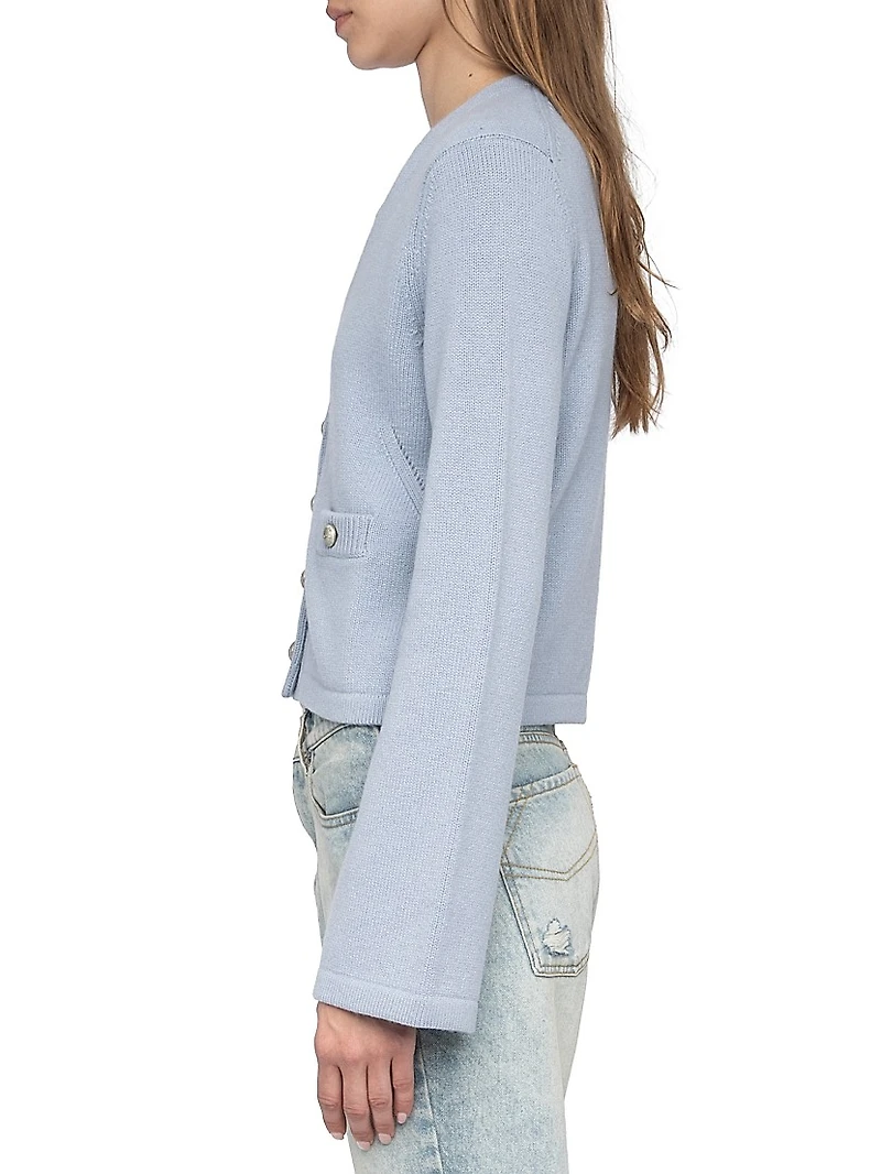Nolly Wool & Cashmere Cardigan