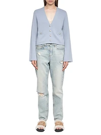 Nolly Wool & Cashmere Cardigan