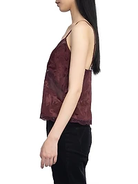 Cishi Jac Horses Silk Camisole