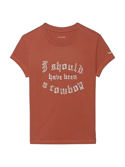 Walk Cowboy Cotton T-Shirt