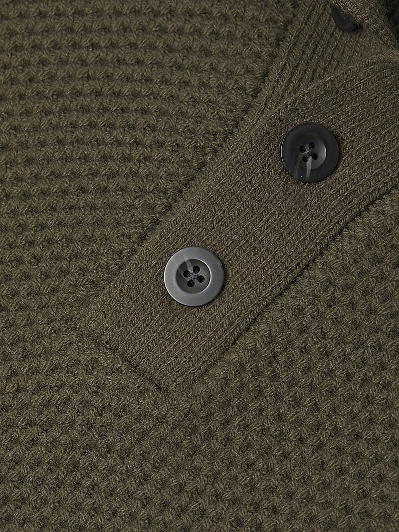 Honeycomb Lambswool Pullover