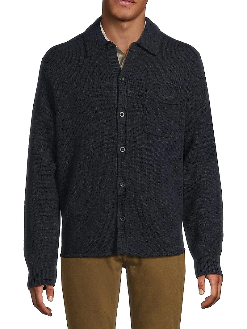 Lambswool Sweater Shirt