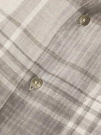 Chilton Plaid Cotton Button-Front Shirt
