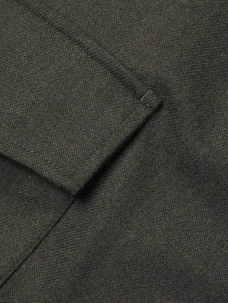 Louie Virgin Wool-Blend Straight-Leg Cargo Pants