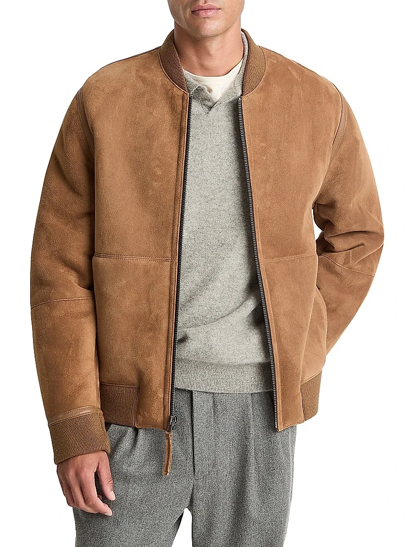 Shearling Bomber Jacket