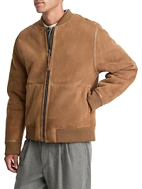 Shearling Bomber Jacket