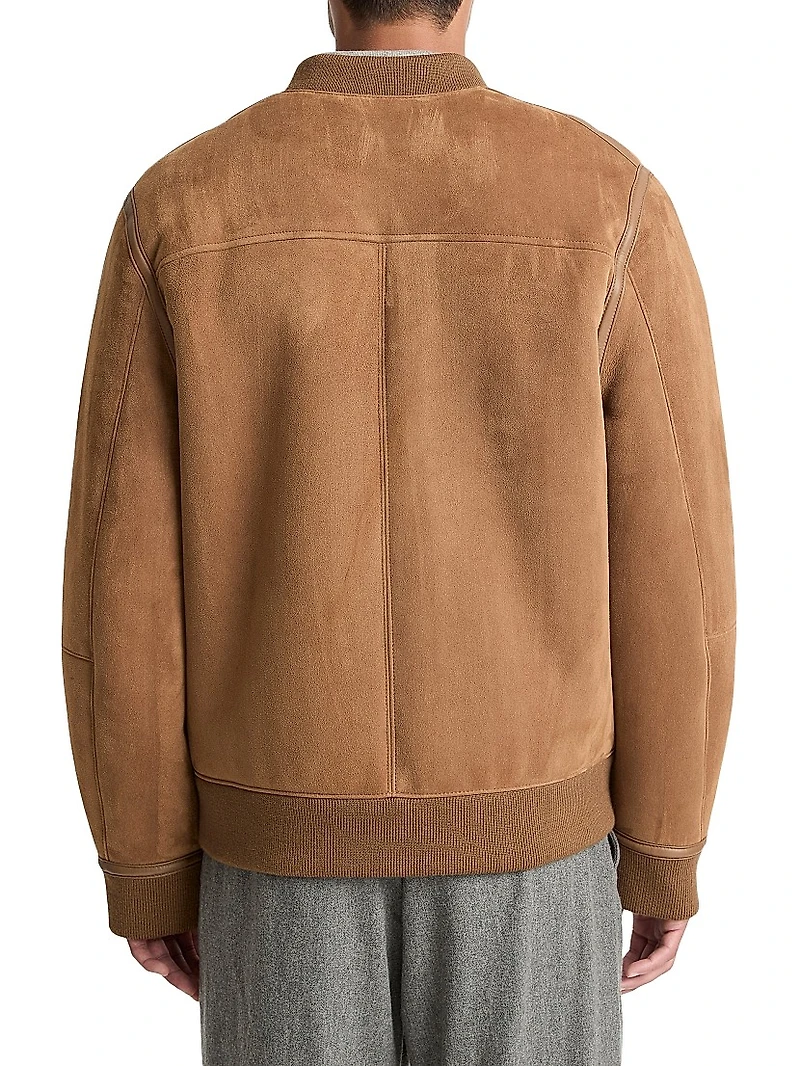 Shearling Bomber Jacket