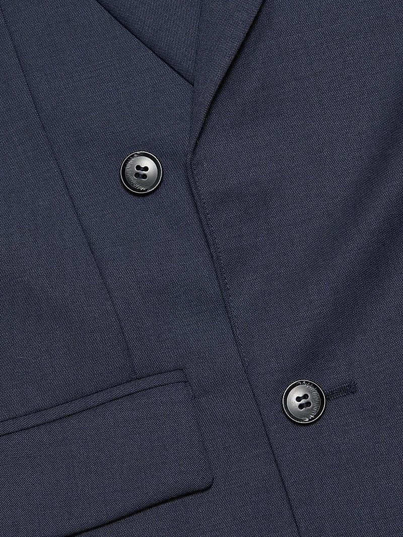 1988 Wool-Blend Double-Breasted Blazer