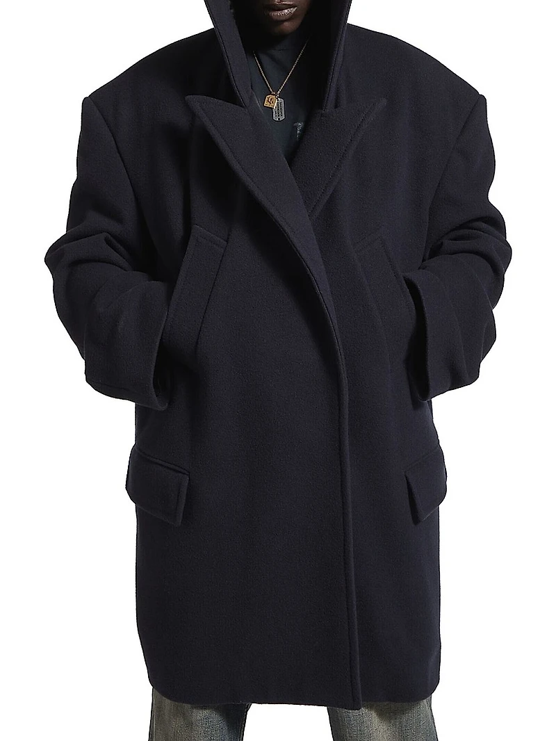 Hooded Short Coat