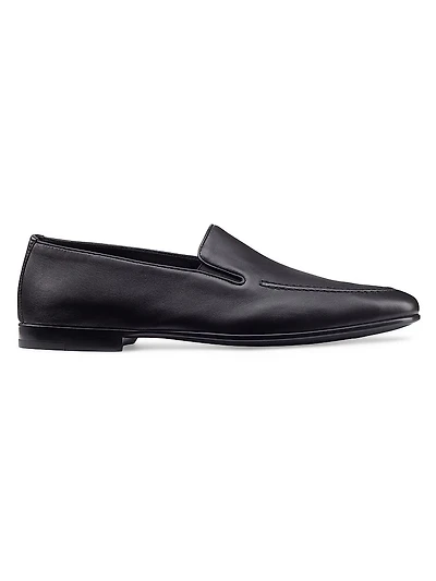 Calfskin Leather Loafers