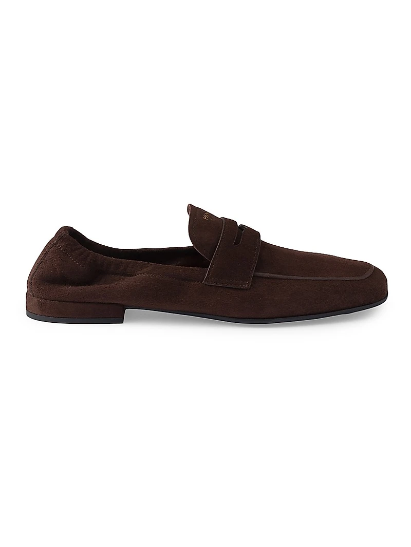 Women's Shuffle Antiqued Suede Loafers