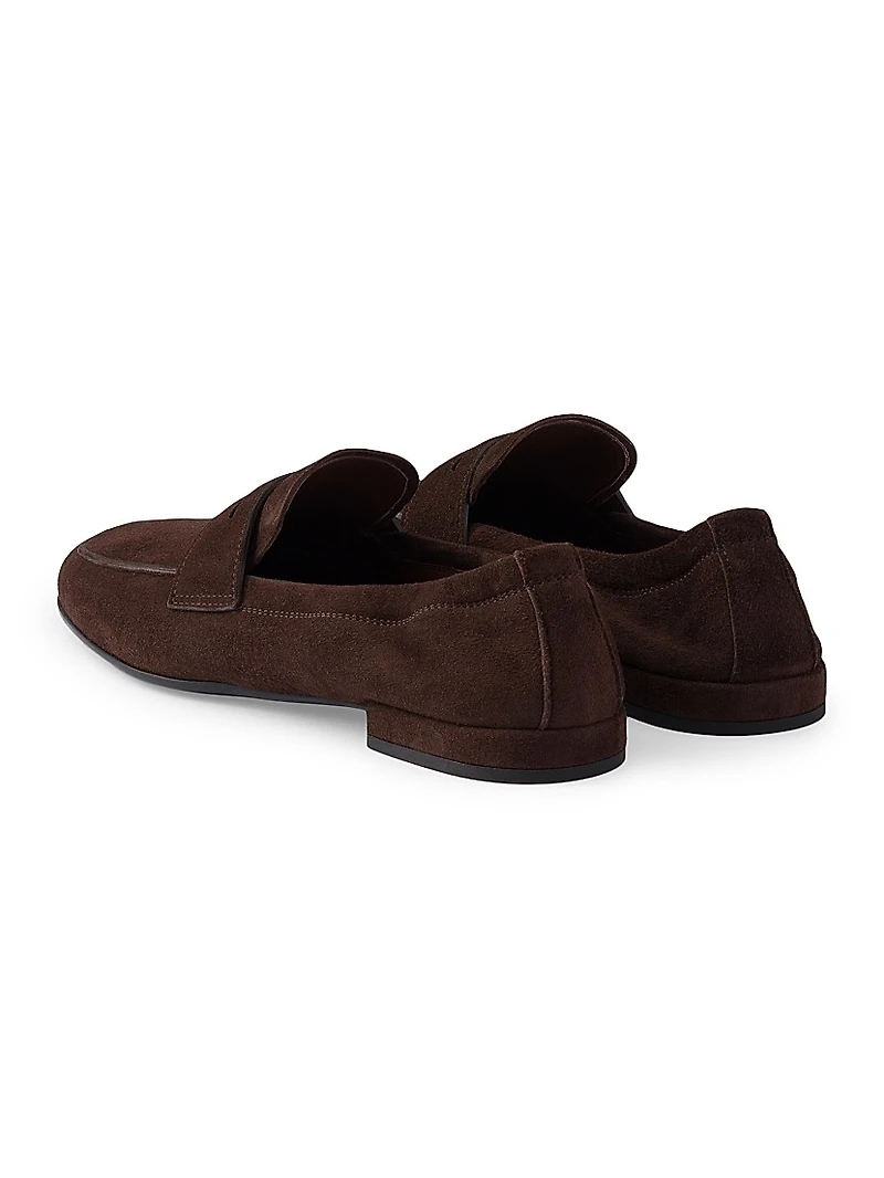 Women's Shuffle Antiqued Suede Loafers