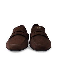 Women's Shuffle Antiqued Suede Loafers