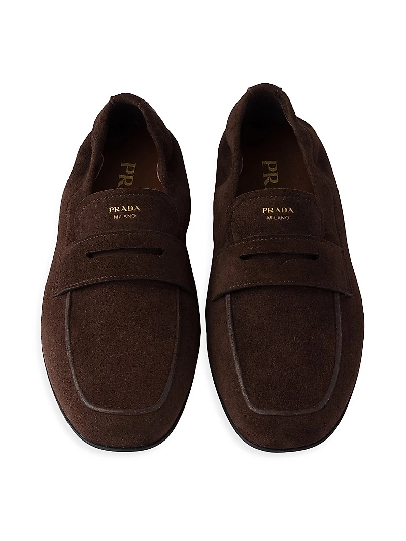 Women's Shuffle Antiqued Suede Loafers