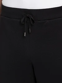 Cotton and Silk Blend Jogging Trousers