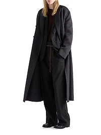 Single-Breasted Jacket Superfine Wool