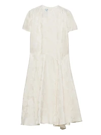 Floral Jacquard Dress