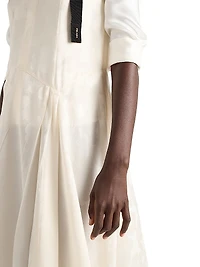 Floral Jacquard Dress