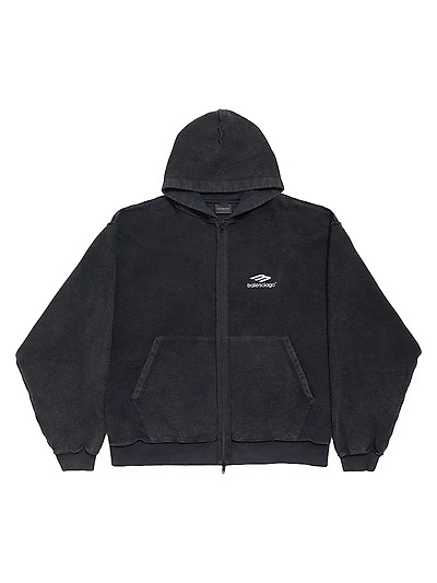 3B Sports Icon Inside-Out Zip-Up Hoodie
