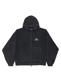3B Sports Icon Inside-Out Zip-Up Hoodie