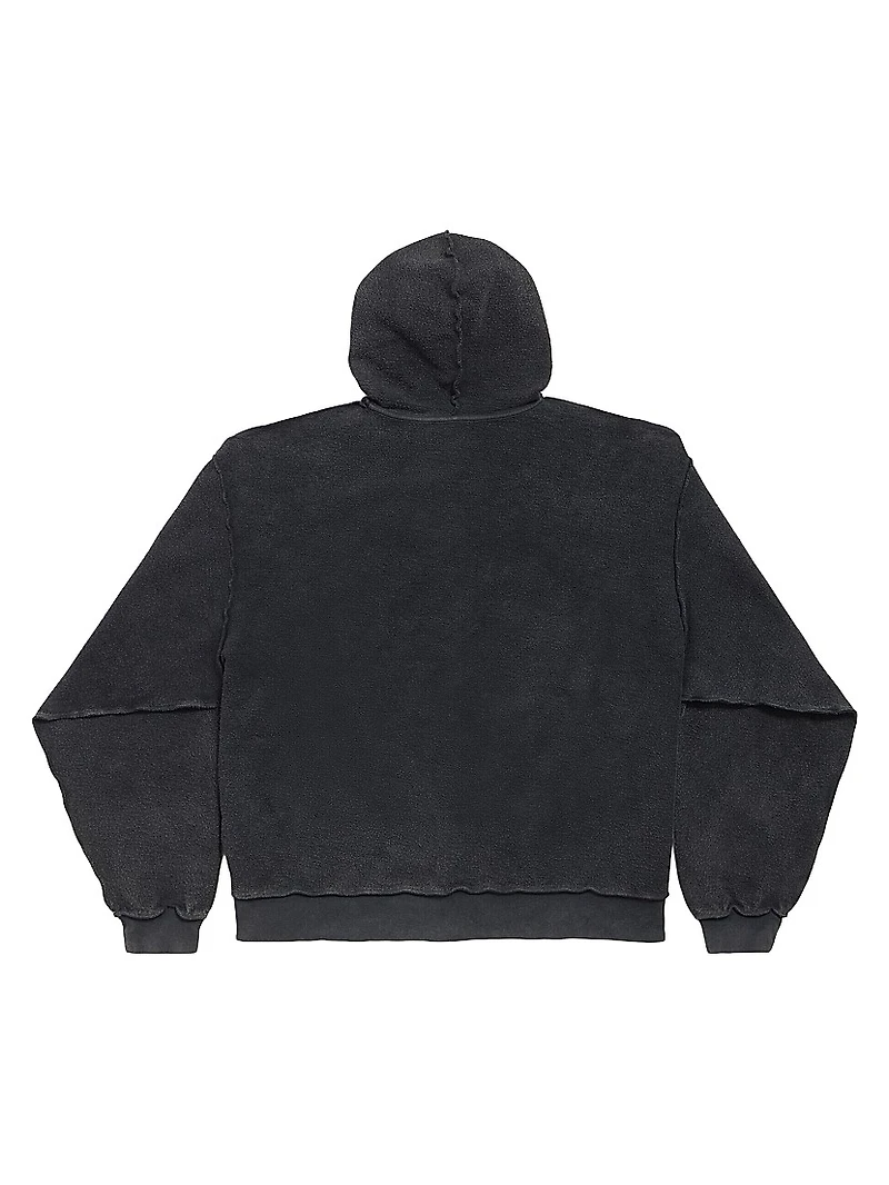 3B Sports Icon Inside-Out Zip-Up Hoodie